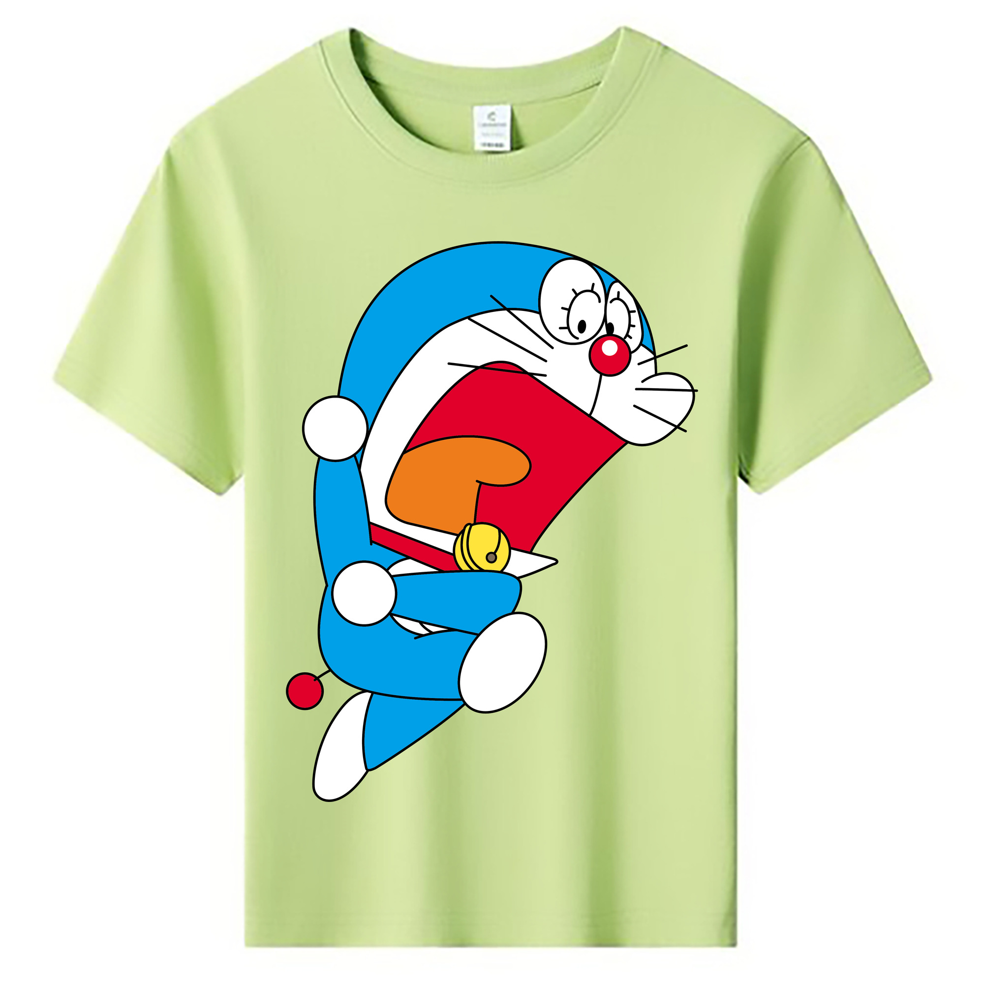 （画像用） ドラえもん Doraemon 綿100％キッズTシャツ（フロントプリント）